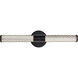 Kingsport LED 20.5 inch Matte Black Vanity Light Wall Light