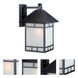 Drexel 1 Light 16 inch Stone Black Outdoor Wall Light