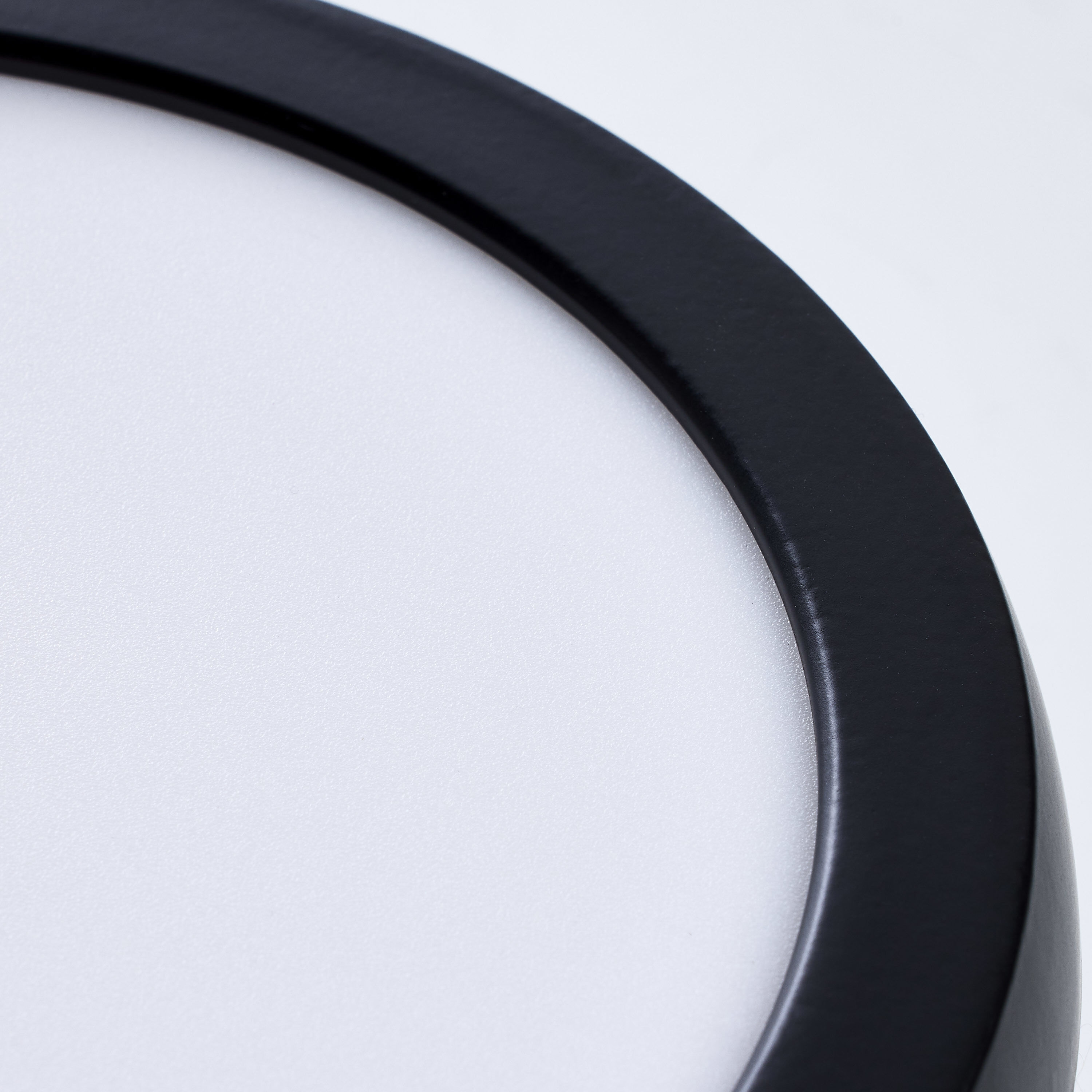 Blink LED 7 inch Black Flush Mount Ceiling Light