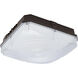 ColorQuick LED 10.06 inch Bronze Flush Mount Ceiling Light