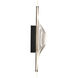 Geneva LED 6.75 inch Matte Black Vanity Light Wall Light