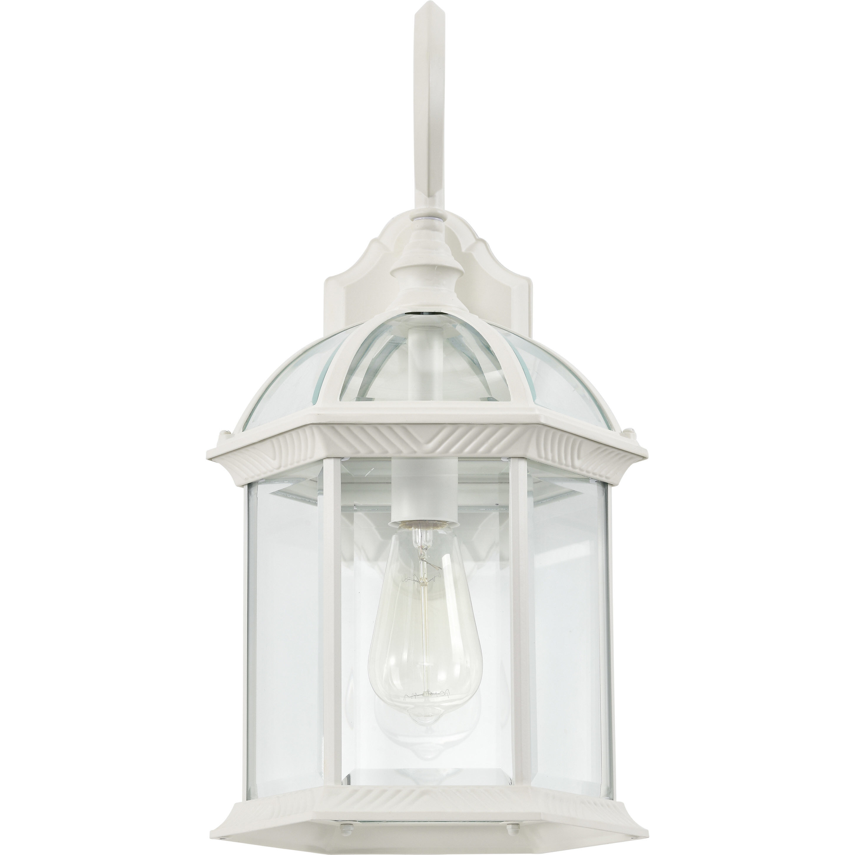 Boxwood 1 Light 19 inch White Outdoor Wall Lantern