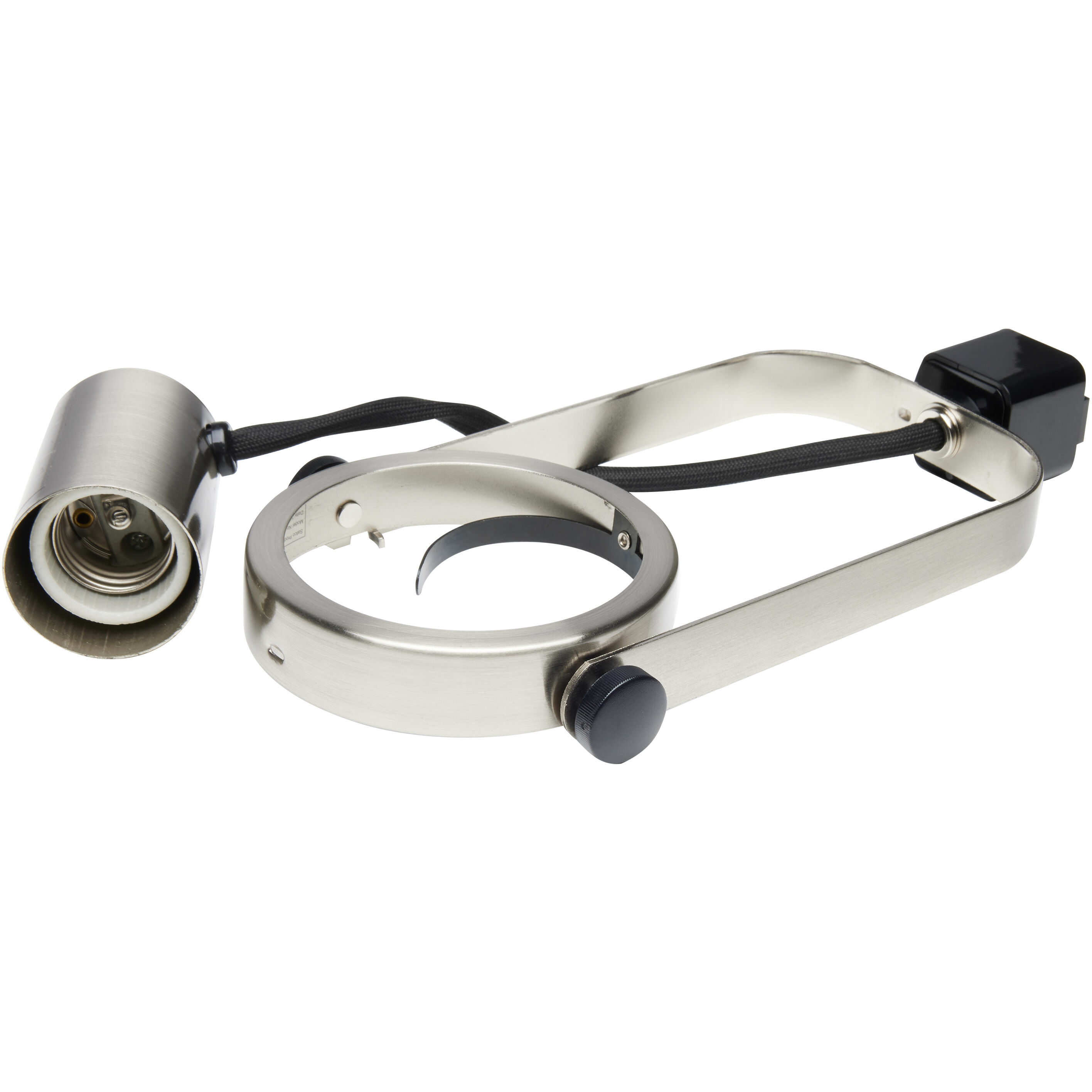 Brentwood 3 Light 120V Brushed Nickel Track Lighting Ceiling Light