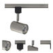 Brentwood 1 Light 120V Brushed Nickel Track Head Ceiling Light