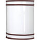 Glamour 1 Light 9 inch Old Bronze ADA Wall Sconce Wall Light