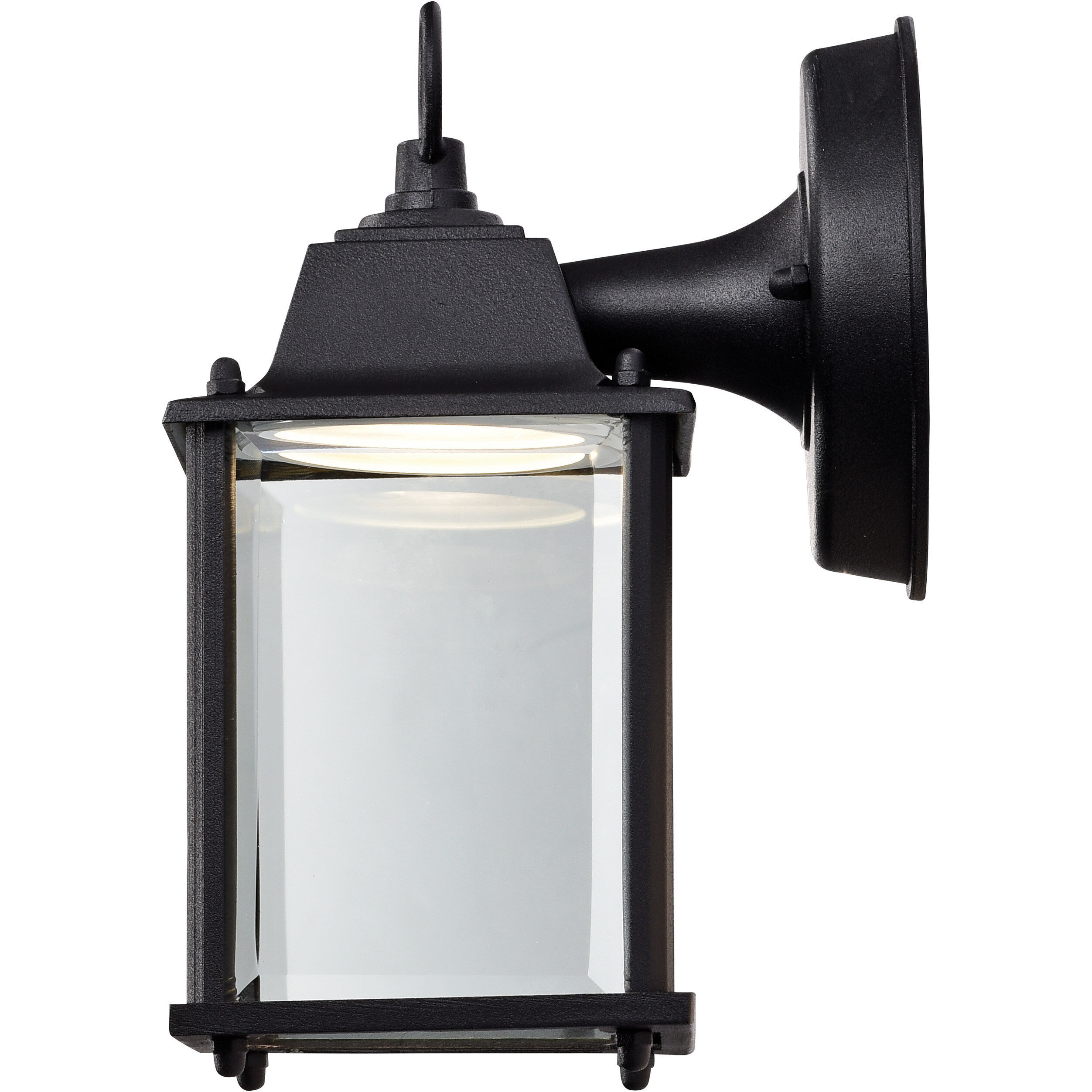 Brentwood LED 9 inch Black Outdoor Wall Mount