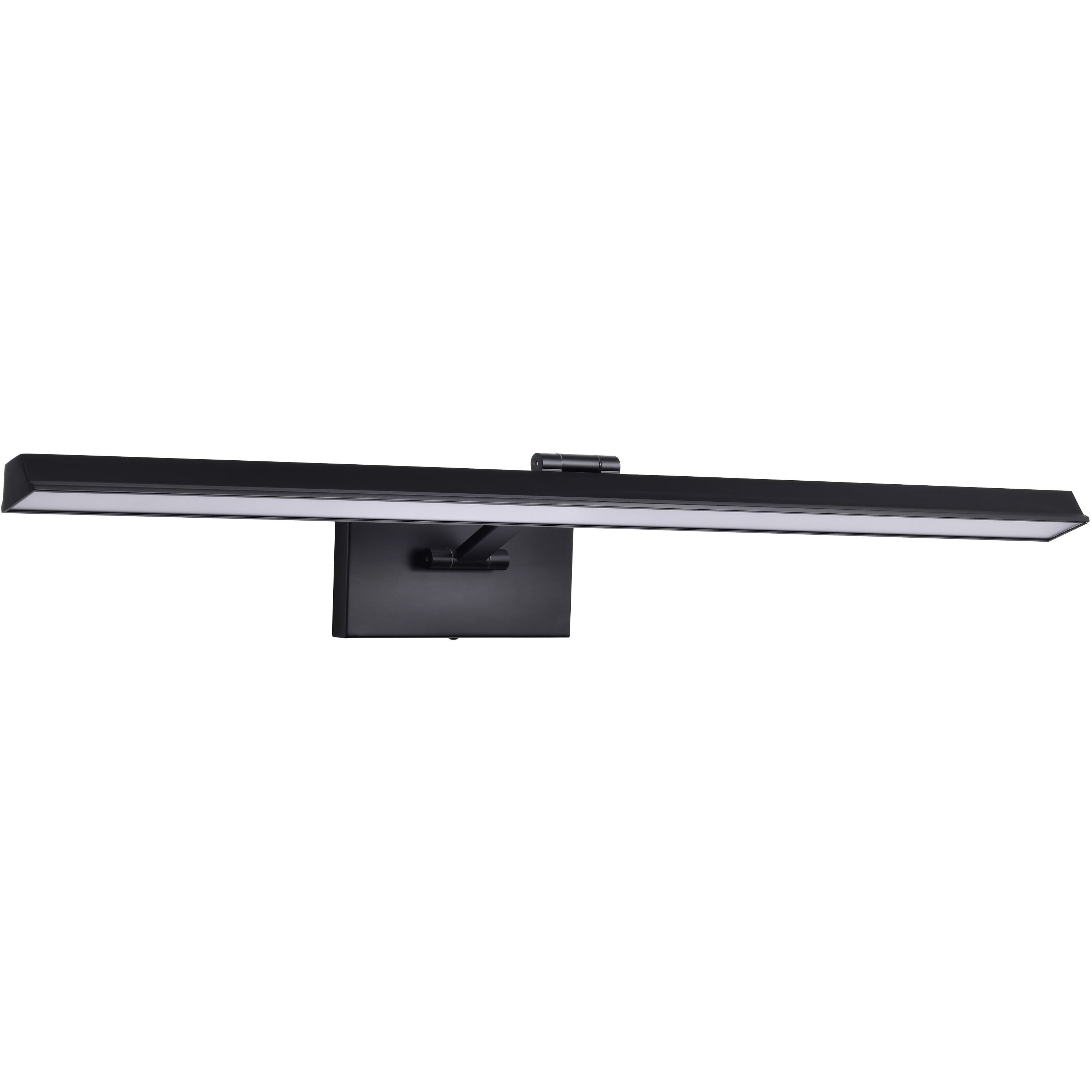 Hazel LED 35.8 inch Black Vanity Wall Light