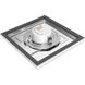 Blink LED 7 inch White Flush Mount Ceiling Light