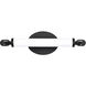 Edgeworth LED 15.75 inch Matte Black Vanity Light Wall Light