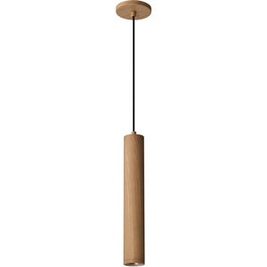 Century LED 2.56 inch Ash Wood Pendant Ceiling Light