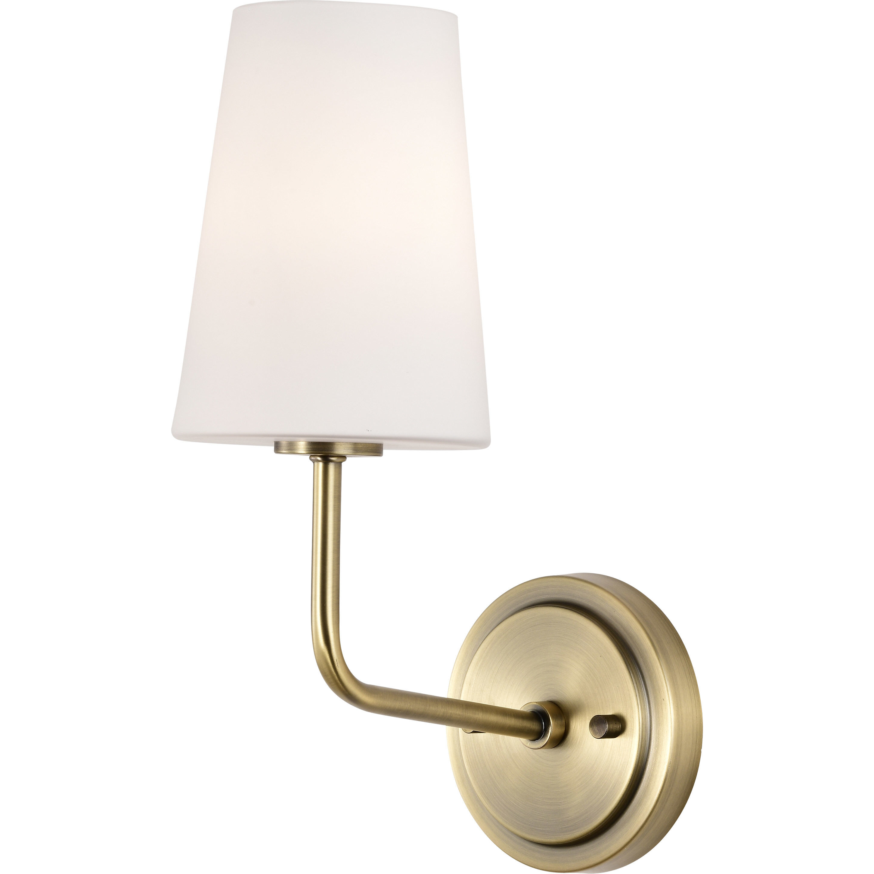 Cordello 1 Light 5 inch Vintage Brass Wall Sconce Wall Light