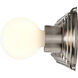 Brentwood 4 Light 24 inch Brushed Nickel Vanity Light Wall Light