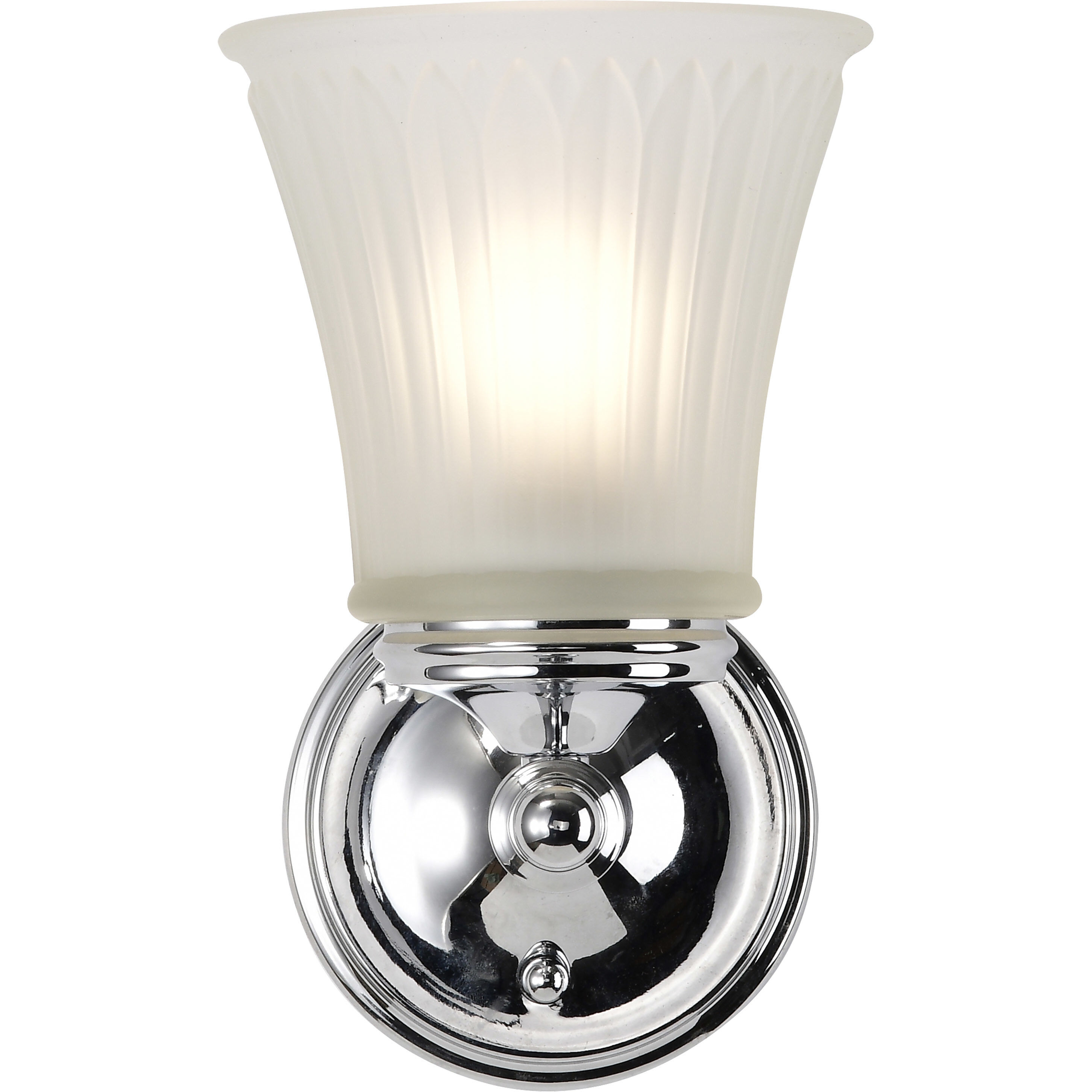 Teller 1 Light 9 inch Polished Chrome Vanity Light Wall Light