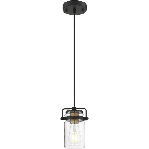 Antebellum 1 Light 5 inch Black Mini Pendant Ceiling Light