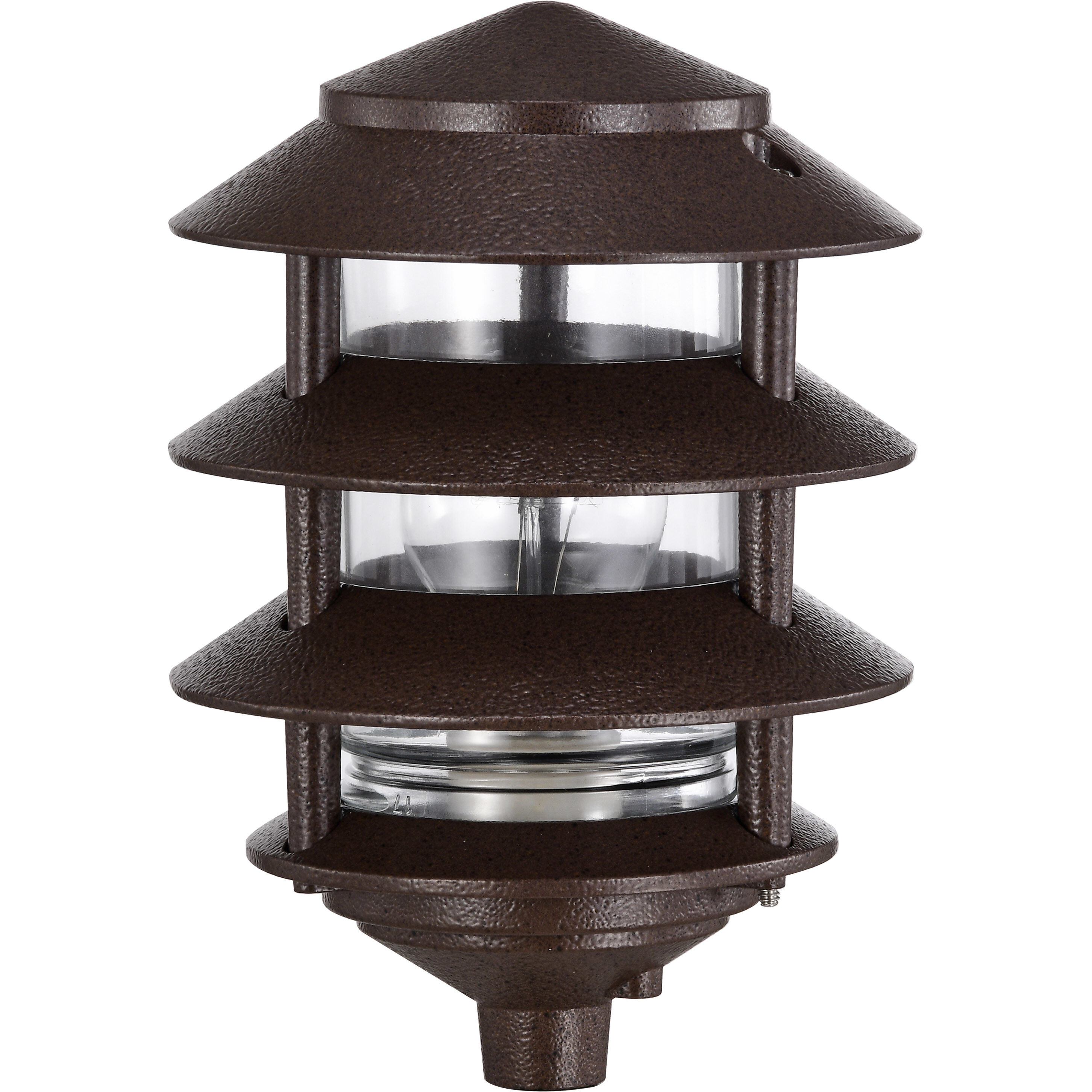 Brentwood 120V 100.00 watt Old Bronze Outdoor Path Light 