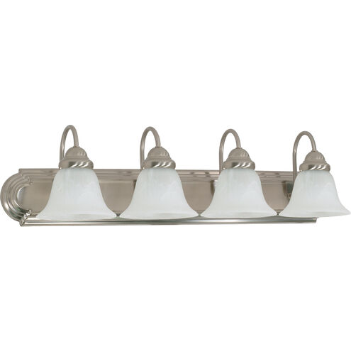 Ballerina 4 Light 30 inch Brushed Nickel Vanity Light Wall Light