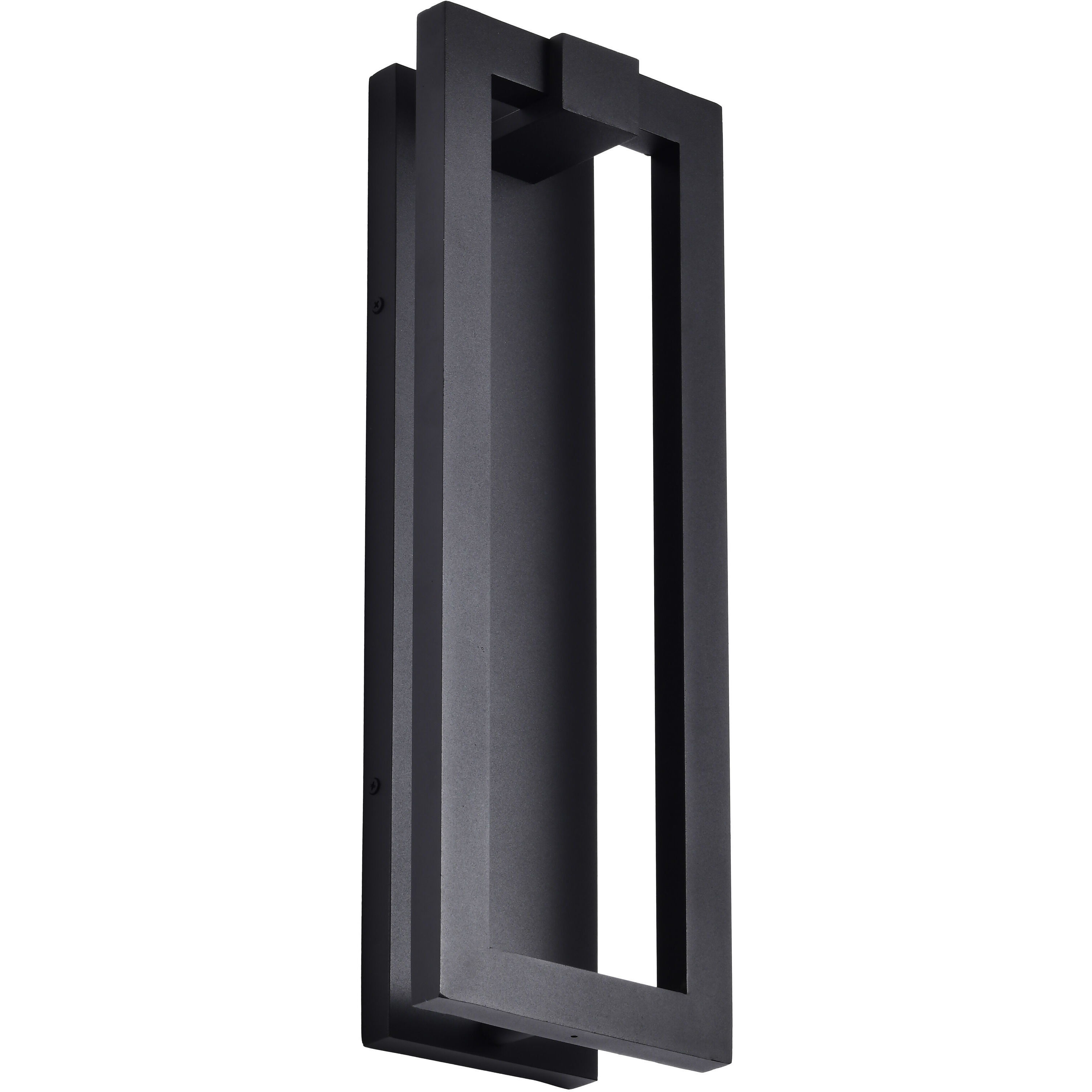 Crew LED 19.13 inch Sand Black Outdoor Wall Light