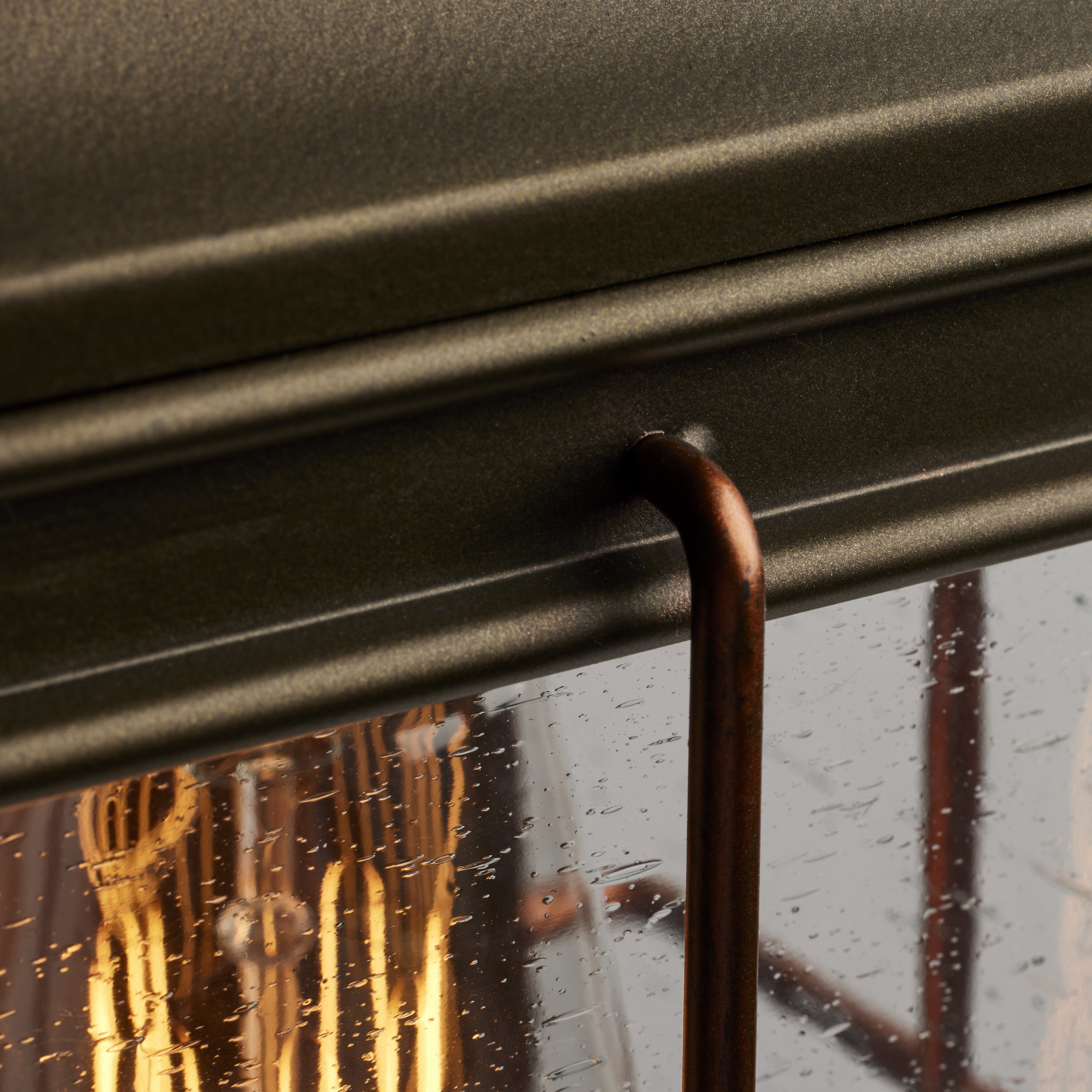 Howell 1 Light 11 inch Bronze and Copper Accents Outdoor Wall Light