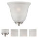 Empire 1 Light 10 inch Brushed Nickel Wall Sconce Wall Light