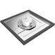 Blink LED 9 inch Black Flush Mount Ceiling Light