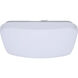 ColorQuick LED 13.39 inch White Flush Mount Ceiling Light