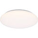 ColorQuick LED 13.98 inch White Flush Mount Ceiling Light