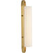 Velano LED 17 inch Brushed Brass Vanity Wall Light