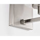 Lune 5.25 inch Brushed Nickel Vanity Wall Light