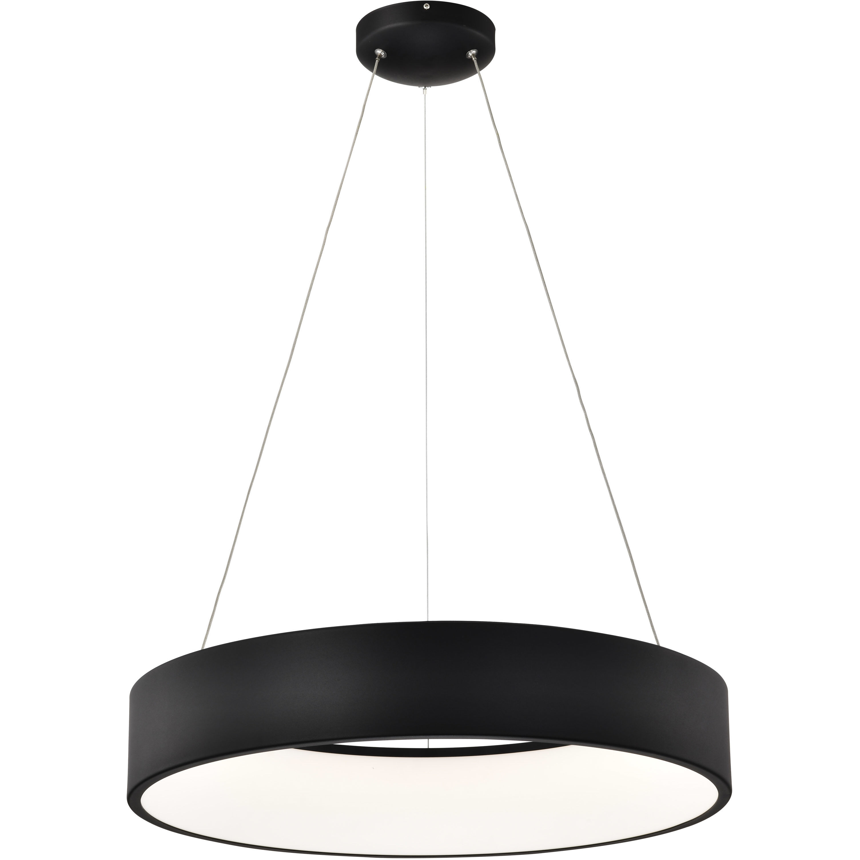 Orbit LED 23.5 inch Black Pendant Ceiling Light