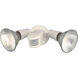 Brentwood 2 Light 5 inch White Outdoor Flood Light