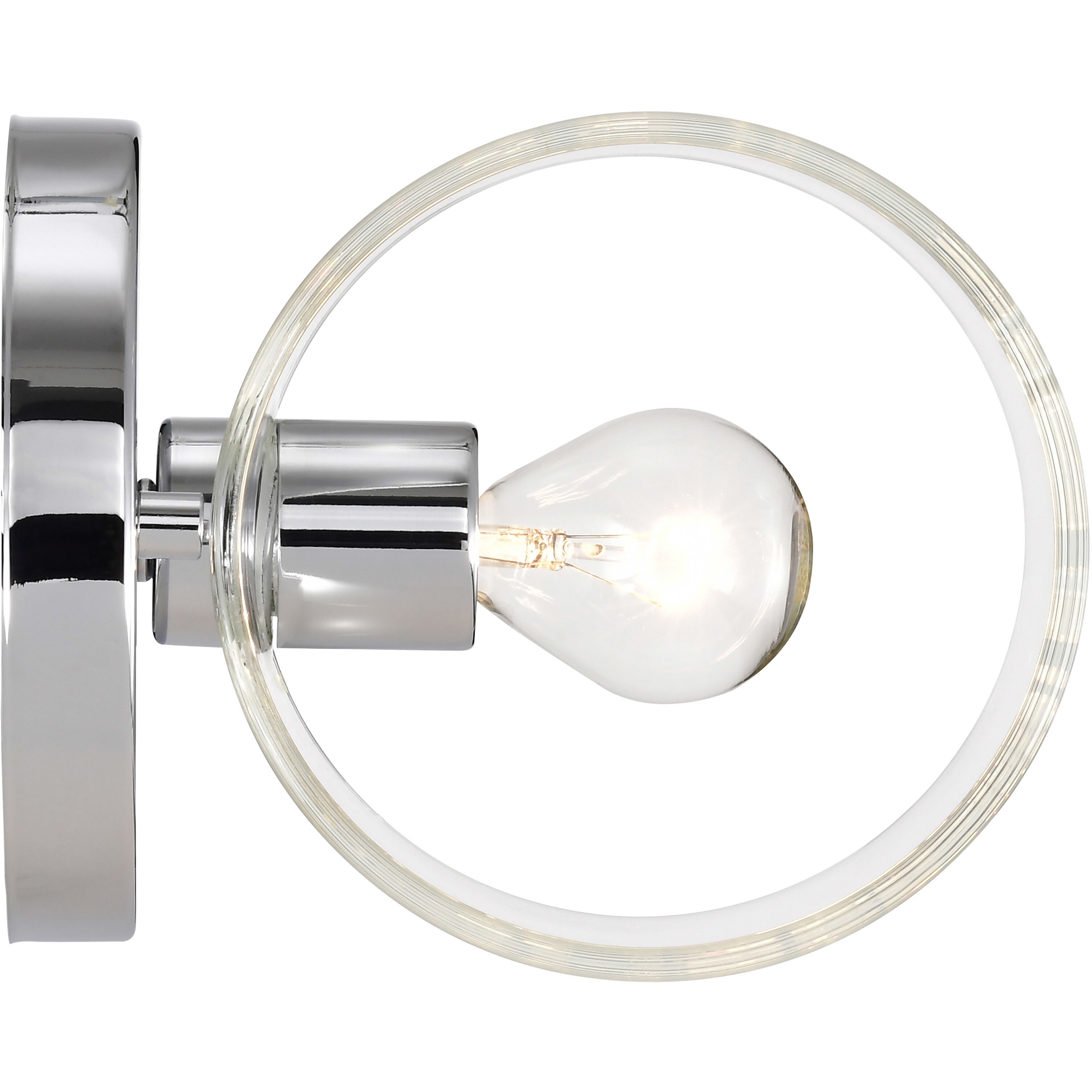 Marlowe 1 Light 4.88 inch Polished Nickel Vanity Light Wall Light