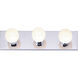 Brentwood 3 Light 18 inch Polished Chrome Bath Light Wall Light