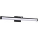 Cora LED 36 inch Black Vanity Wall Light