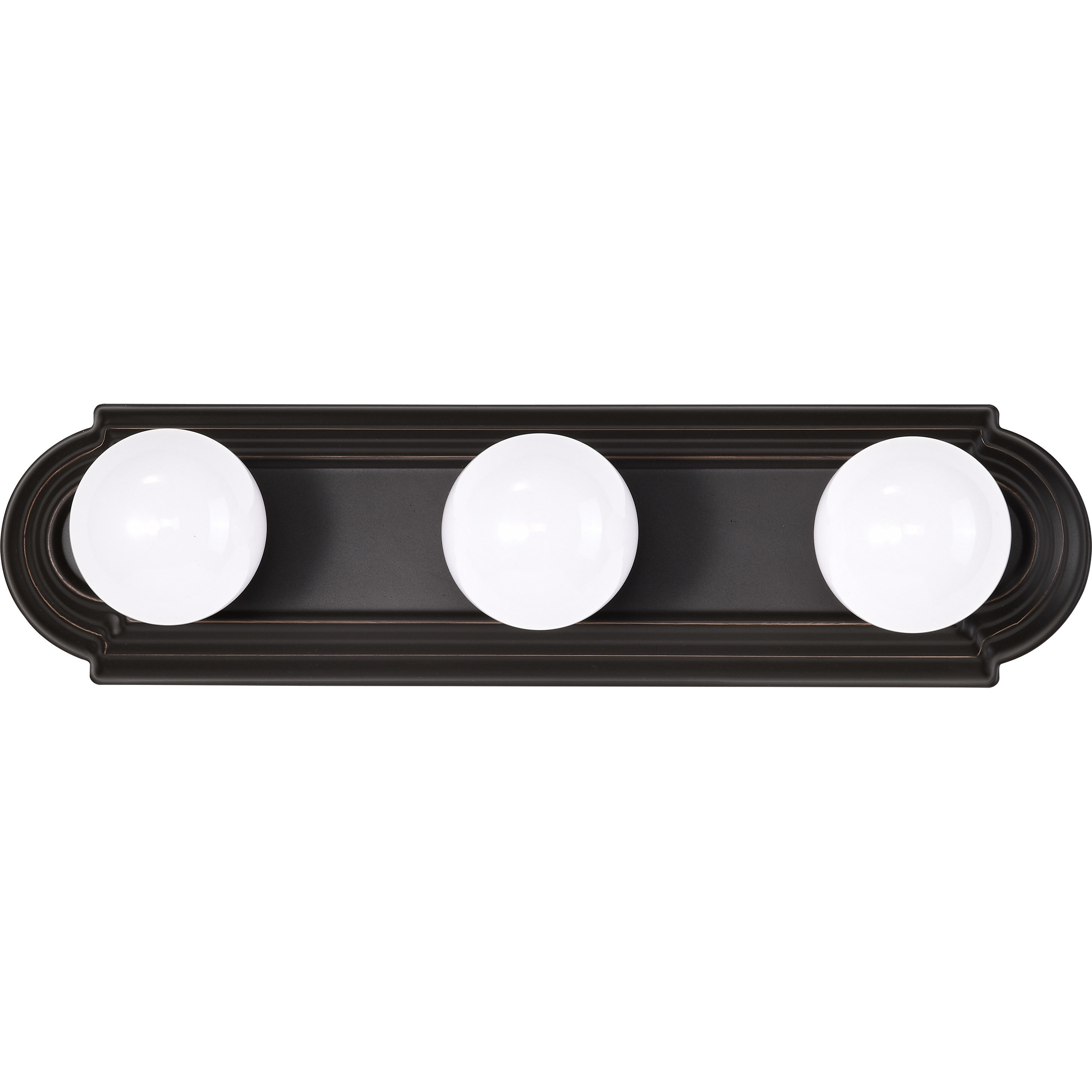 Brentwood 3 Light 18 inch Mahogany Bronze Vanity Light Wall Light