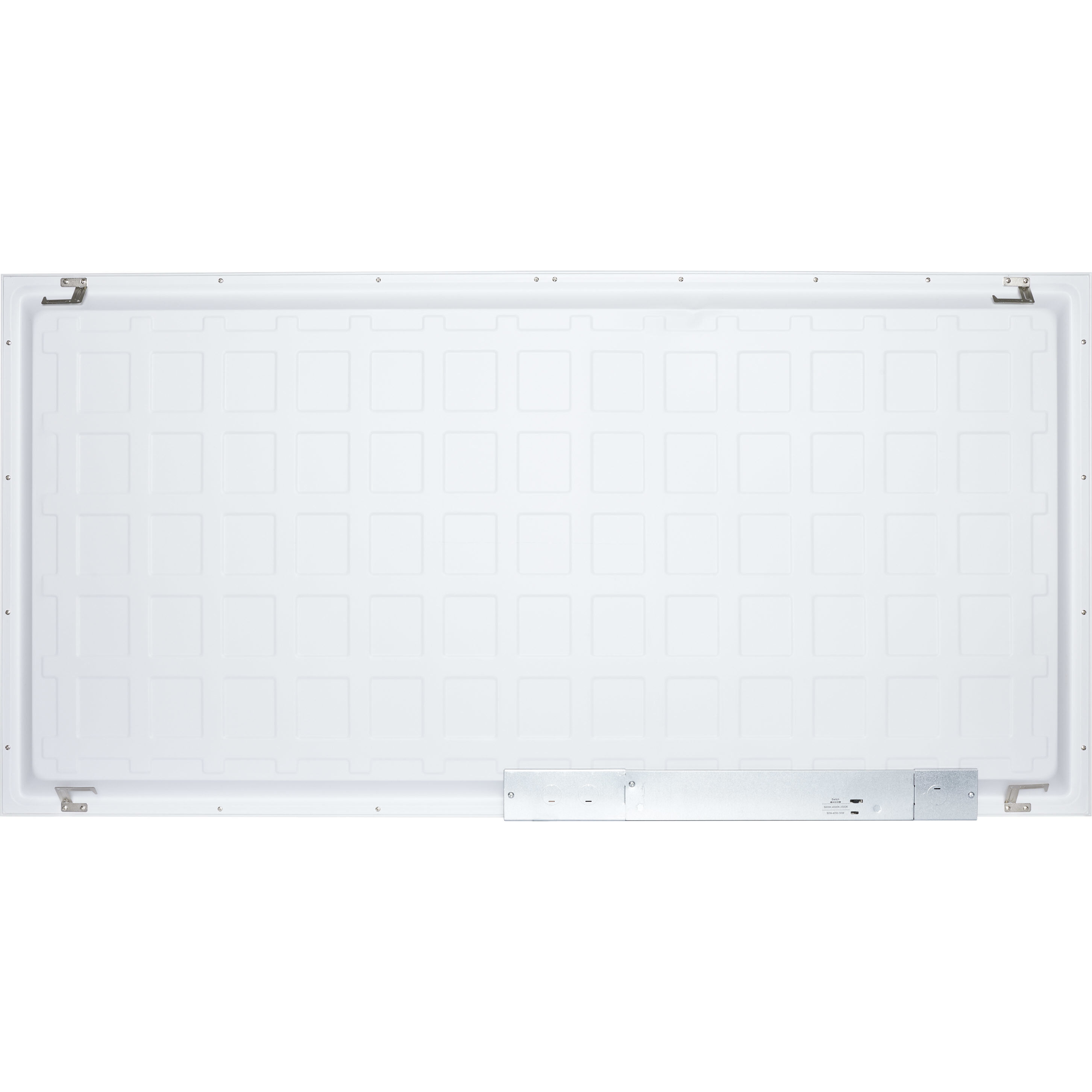 LED Backlit LED 23.75 inch White Flat Panel Ceiling Light