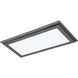 Blink Plus LED 13.25 inch Gunmetal Gray Flush Mount Ceiling Light