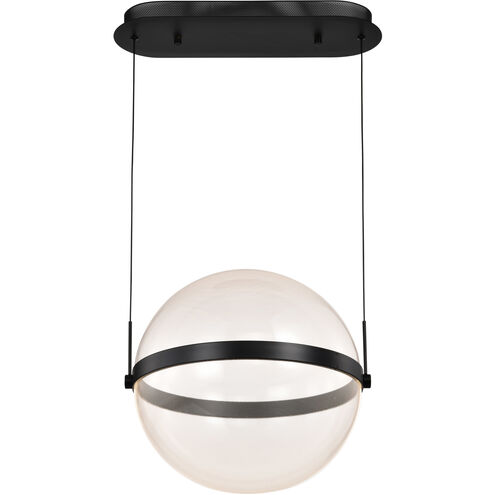 Arvada LED 16.63 inch Matte Black Pendant Ceiling Light