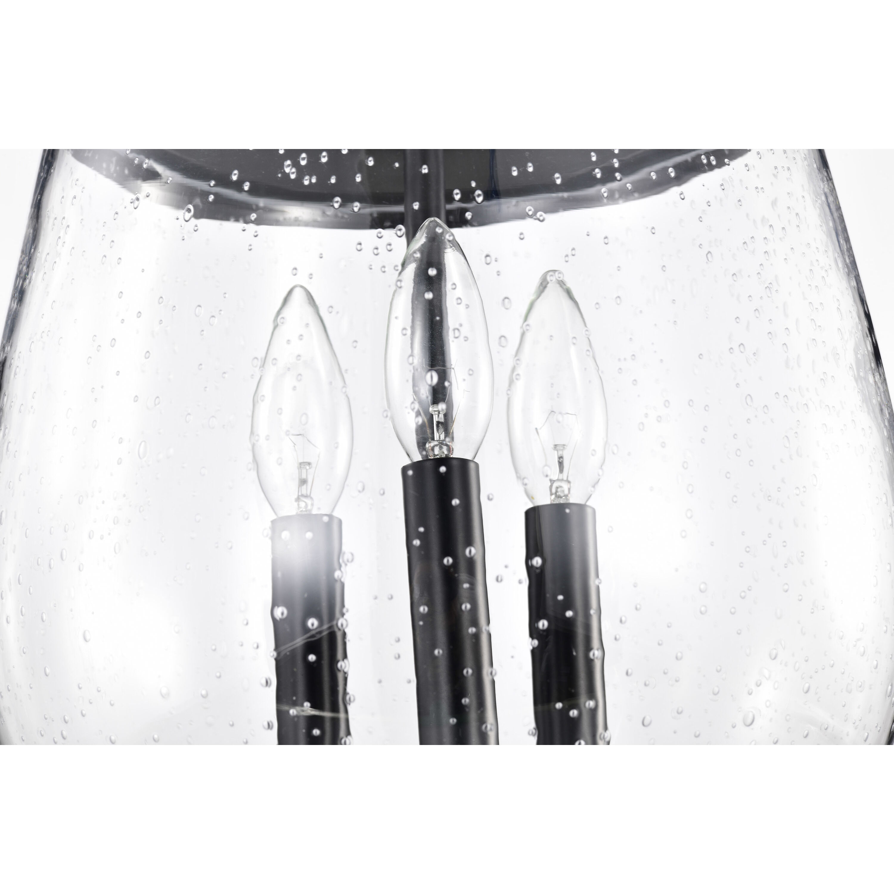 Boliver 3 Light 11.75 inch Matte Black Pendant Ceiling Light