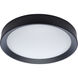 Selene LED 16.61 inch Black Flush Mount Ceiling Light
