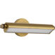 Auden LED 17.75 inch Vintage Brass Vanity Wall Light