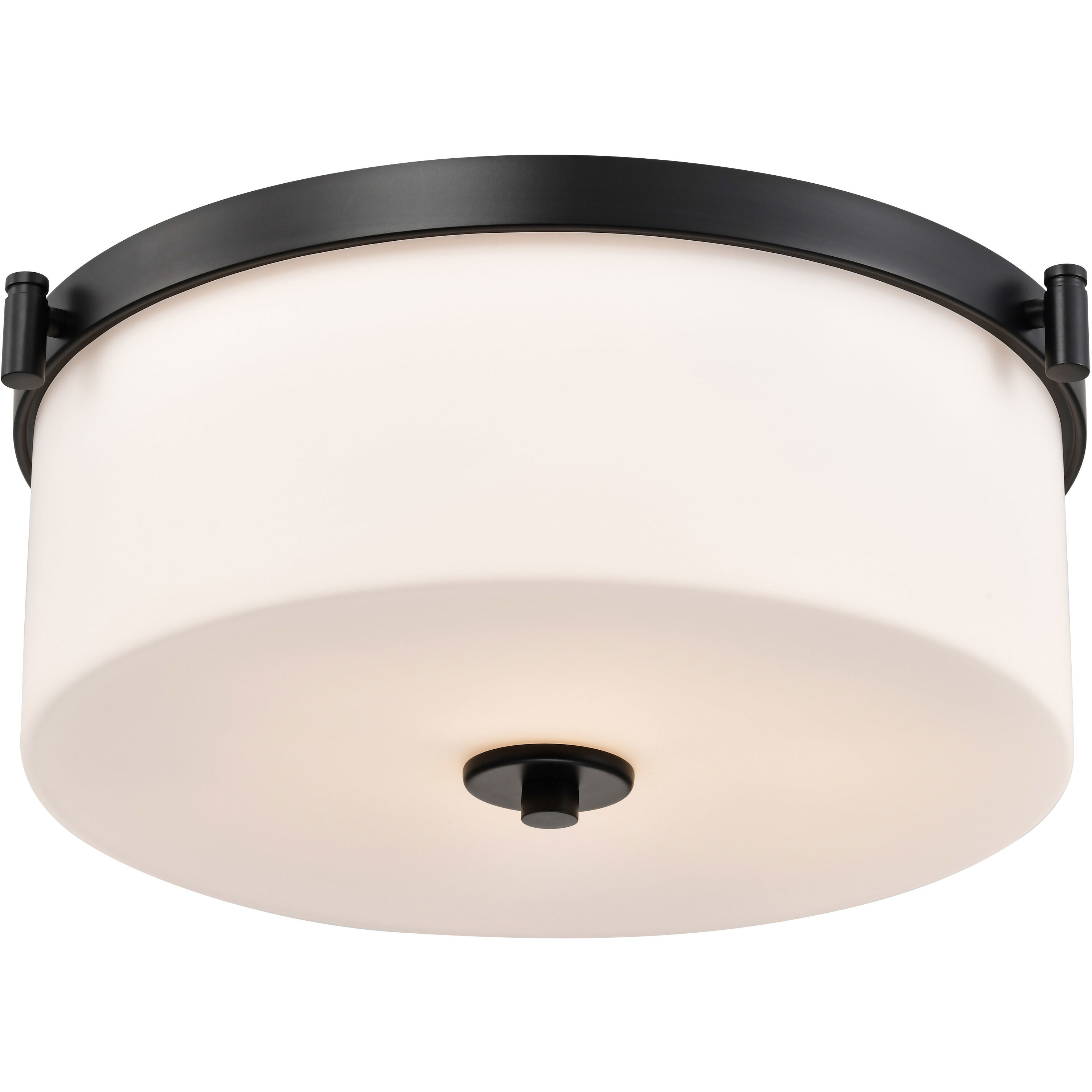 Liam 16.63 inch Matte Black Flush Mount Ceiling Light