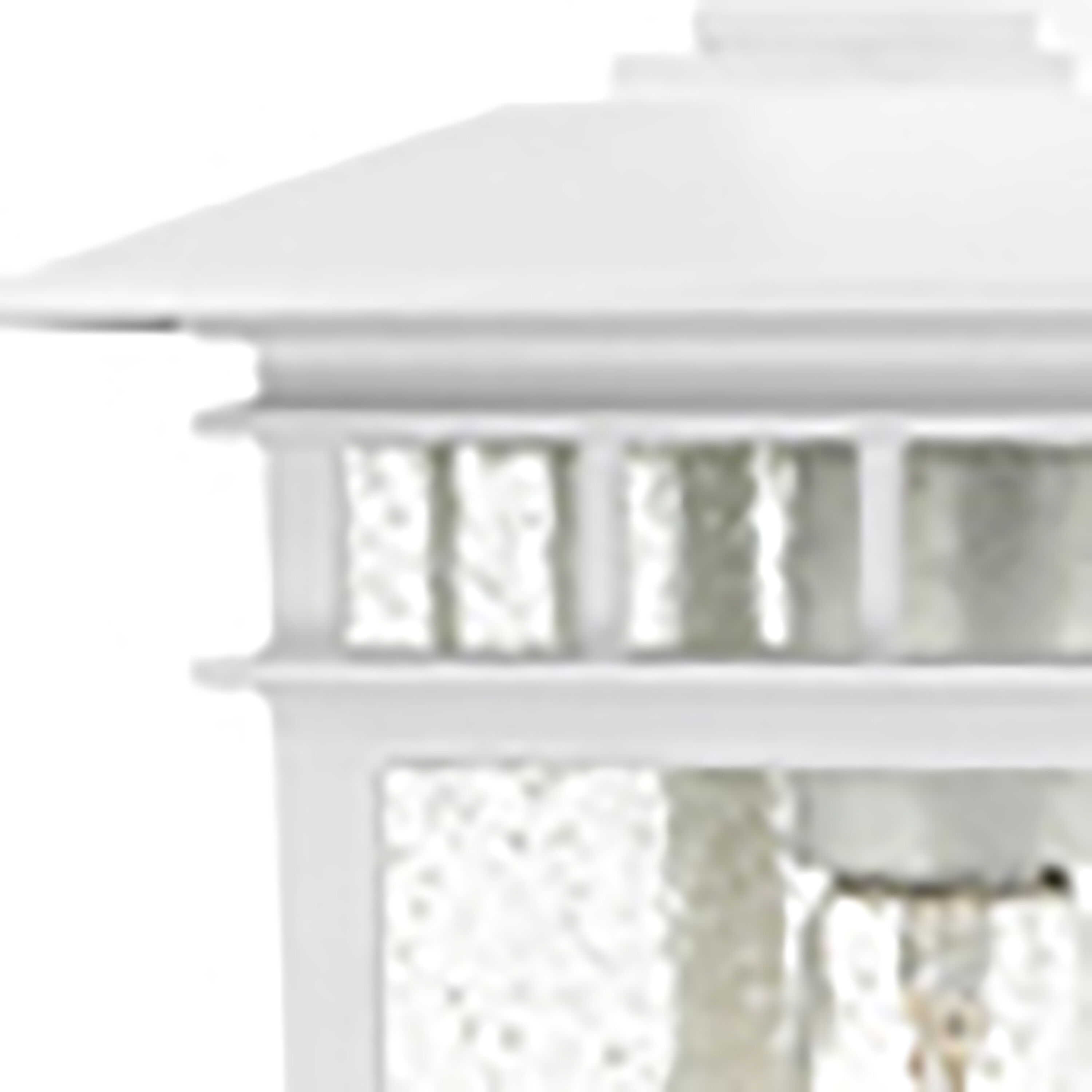 Cove Neck 1 Light 7 inch White Outdoor Hanging Lantern