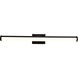 Cora LED 36 inch Black Vanity Wall Light