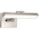 Hazel LED 12.2 inch Brushed Nickel Vanity Wall Light