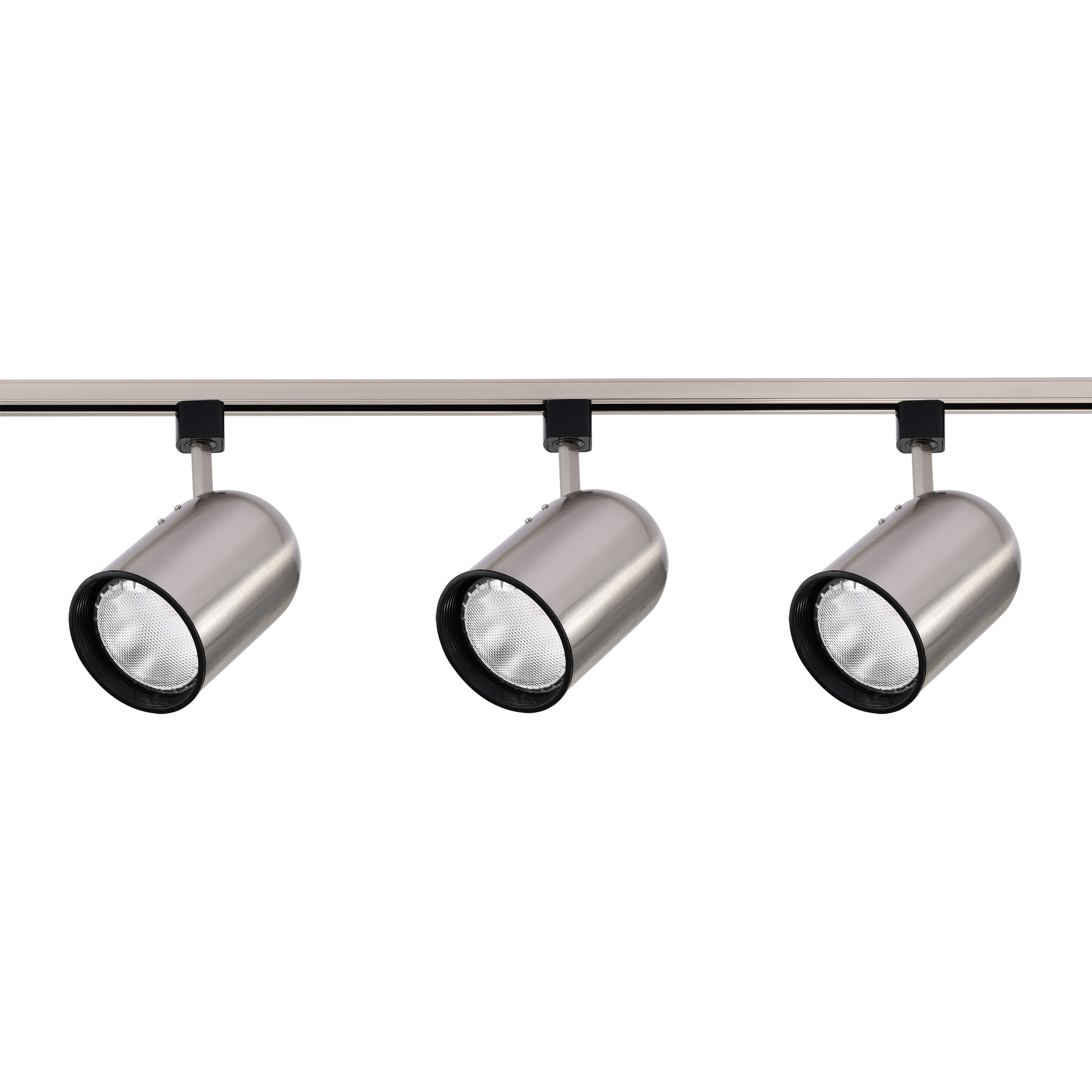 Brentwood 3 Light 120V Brushed Nickel Track Lighting Ceiling Light