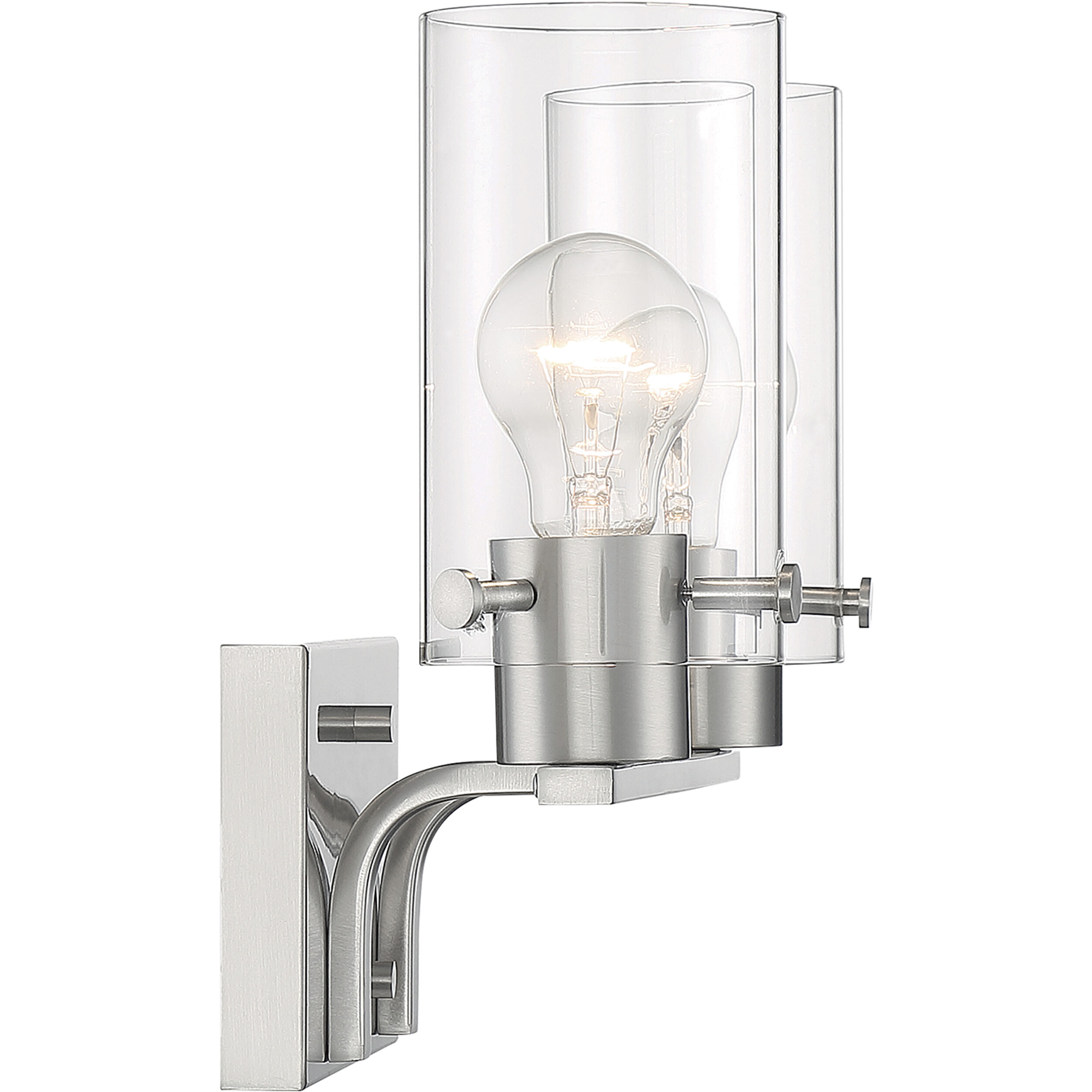 Sommerset 2 Light 15 inch Brushed Nickel Vanity Light Wall Light