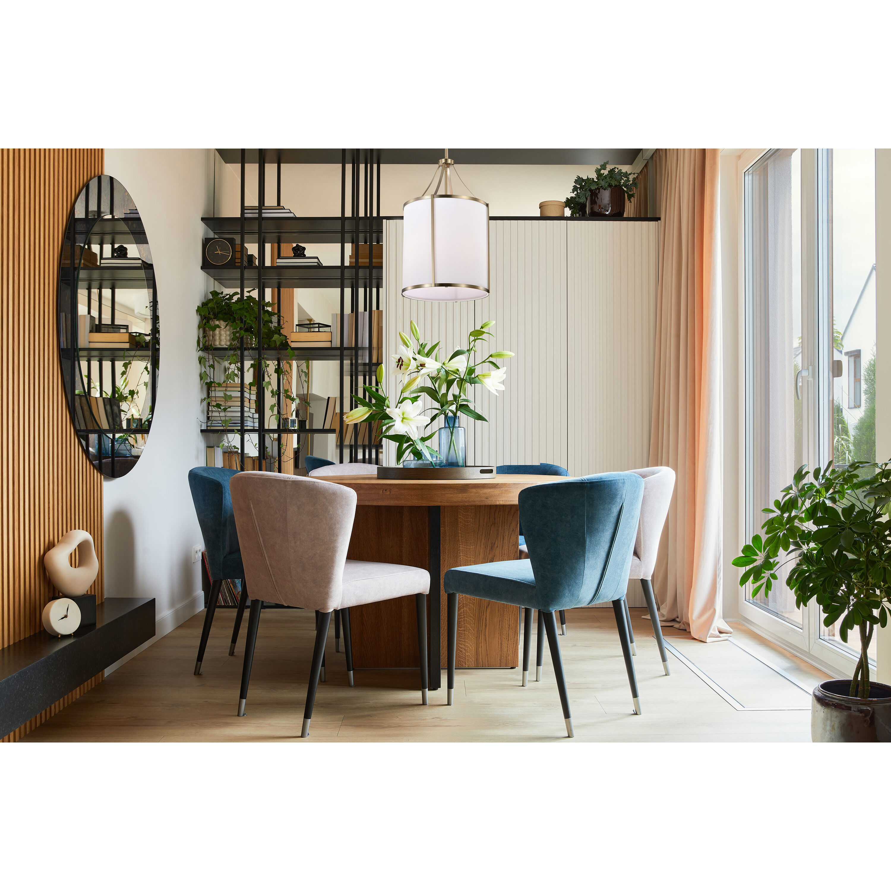 Easton 3 Light 16 inch Burnished Brass Pendant Ceiling Light