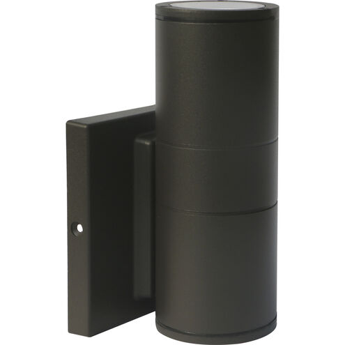Brentwood LED 6.75 inch Bronze Outdoor Wall Sconce, Small