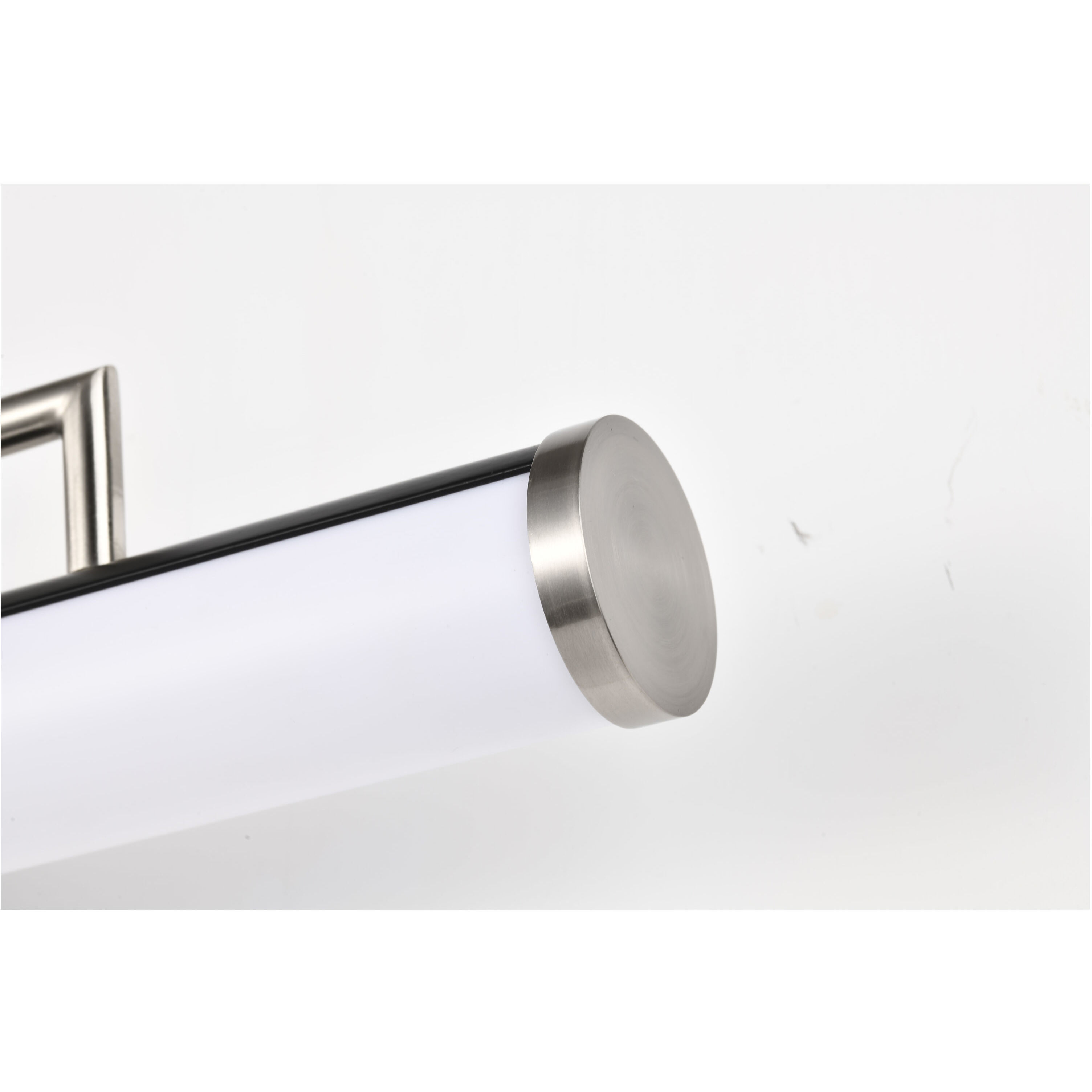 Solano LED 24 inch Black and Brushed Nickel Bath Vanity Light Wall Light