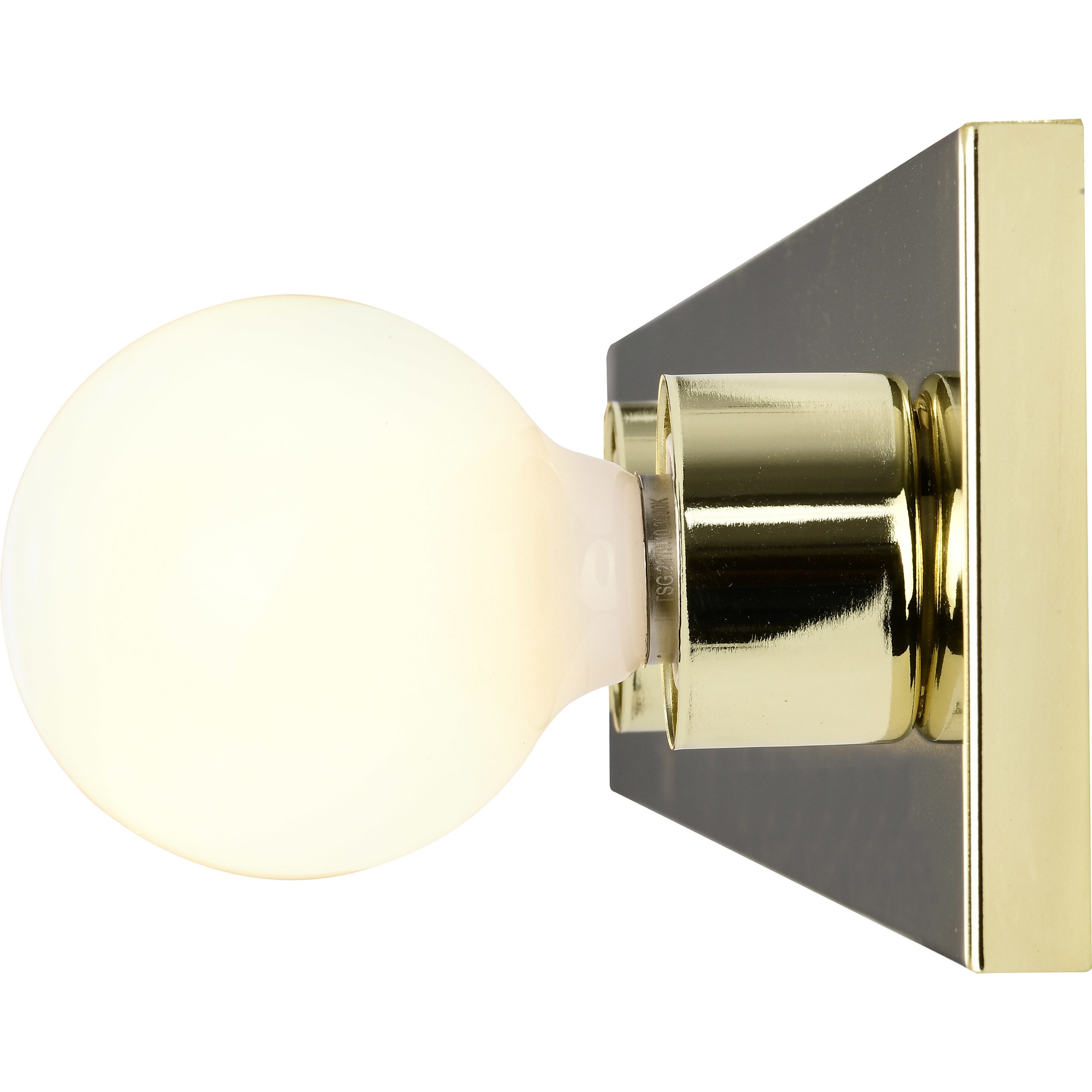 Brentwood 6 Light 36 inch Polished Brass Bath Light Wall Light